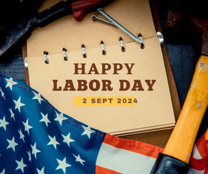 Labor Day Sept 2 2024